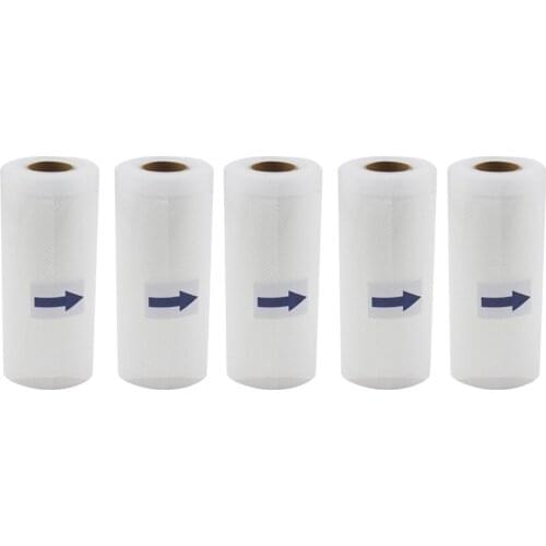 Food Vacuum Sealer Rolls Vacuum Bags Vacuum Packing Household Kitchen Food Vacuum Bags Sealer Storage Bags 5 Rolls