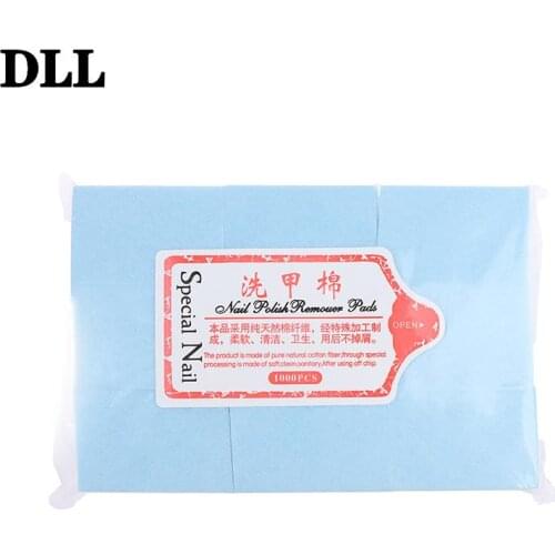 Nail Wipe Pad White Nail Polish Gel Remover Wipes Nail Art Tips Manicure Cleaning Wipes Cotton Lint Pads Paper hot