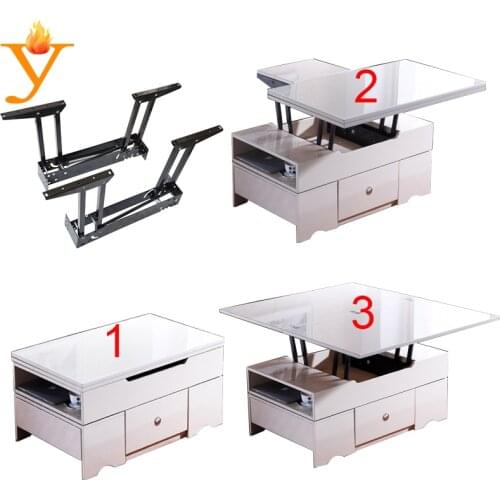 Foldable and extendable coffee table mechanism with high quality and competitive price B09