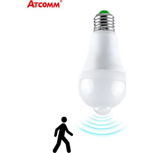 Motion Sensor LED Night Light 12W 18W E27 B22 Ampoule LED Lamp 85-265V PIR Radar Garage Corridor Balcony Bulb Emergency Lighting