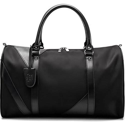 Wobag 2020 New Fashion Overnight Duffel Bag Waterproof Nylon Men Travel Bags Weekend Travel Large Tote Crossbody Travel Bags