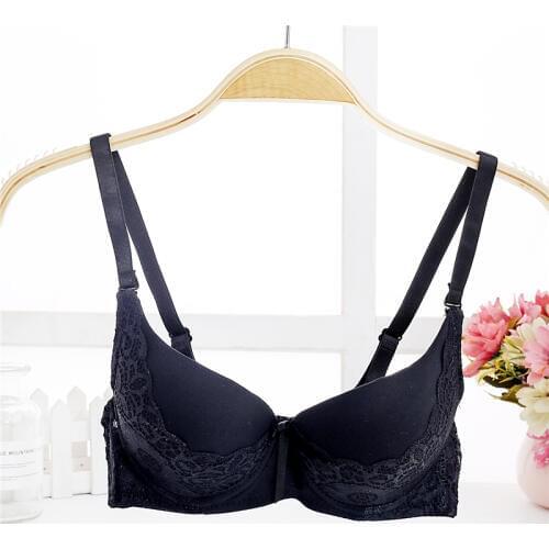 Yasemeen Seamless Sexy Lace Bras Sexy Deep V Cup Underwear Push Up Gather Underwire Invisble Bras Sexy Push Up Brassiere Women