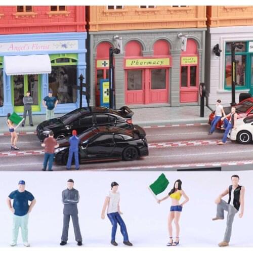 1/64 Scale Resin Character Model Figures Kids Toys Model Gift for Kids