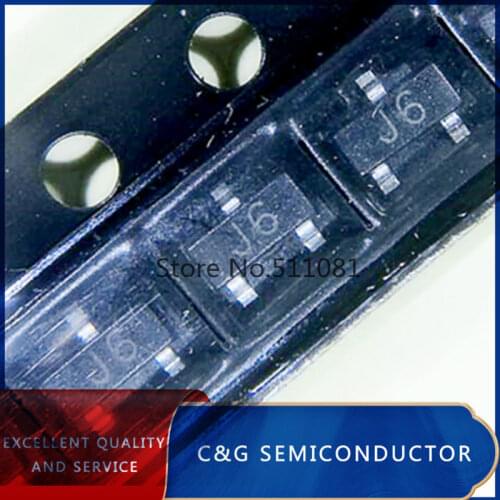 100PCS S9014 SOT23 9014 MMBT9014 SOT SMD J6 SOT-23 new transistor