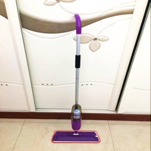 2021 Spray Mop With Reusable Microfiber Pads 360 Degree Metal Handle Mop For Kitchen Laminate Wood Ceramic Tiles Floor Cleaning