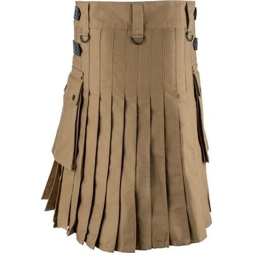 2021 Mens Scottish Solid Classic Retro Traditional Plaid Skirt Medieval Personality Scottish Kilts Pattern Trousers Skirts