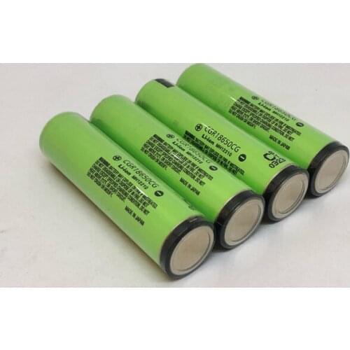 10PCS/LOT New Protected Original Panasonic CGR18650CG 18650 3.7V 2250mAh Rechargeable Battery Lithium Batteries Cell with PCB