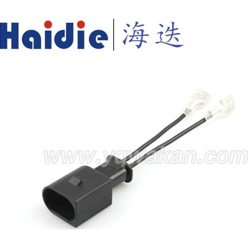 Free shipping VW special horn snail wire harness Nondestructive transformation plug from broken line harness connector