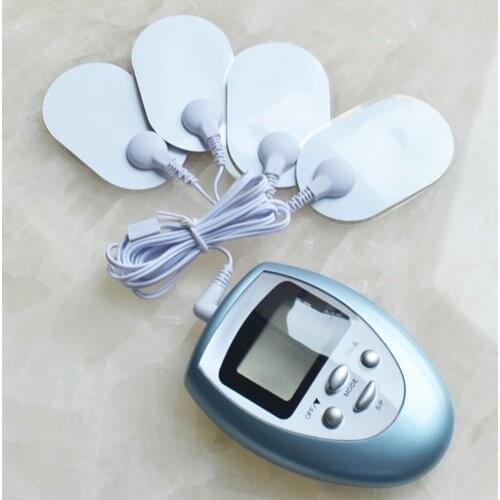 8 Modes Electric Tens Acupuncture Full Body Massager Digital Therapy Machine 4 Pads For Back Neck Foot Amy Leg massage tool