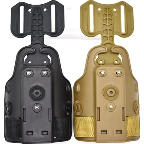 Safa/IMI Drop Flex Adapter with Leg Shroud Assembly Polymer Pistol Handgun Holster Clip Firearm Holder For Glock 1911 Spring