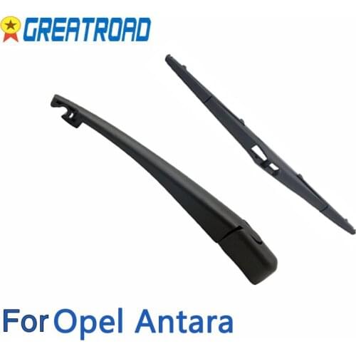Wiper 12" Rear Wiper Blade & Arm Set Kit For Opel Antara 2006 - 2017 2016 2015 2014 Windshield Windscreen Rear Window