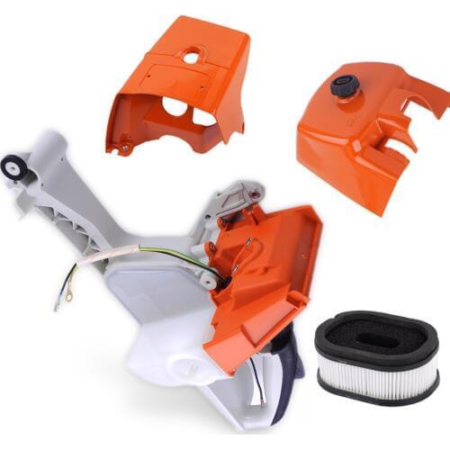 LETAOSK Gas Fuel Tank Housing Filler Cap Rear Handle Fit For Stihl MS660 066 MS650 Chainsaw