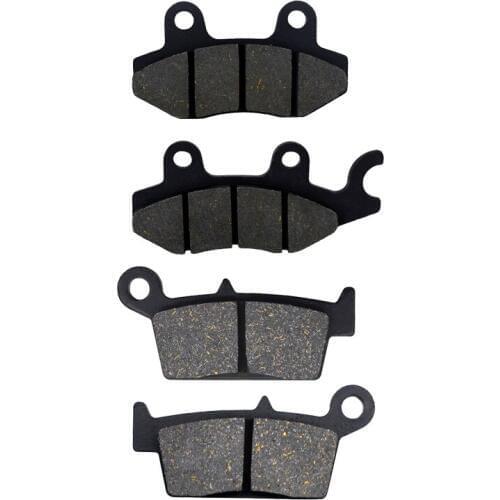 Motorcycle Front and Rear Brake Pads For Honda NSR 50 X (AC10-190) CB 50 V/W Dream 50 XR 50 M5 (AD14) Motard FA197 FA131
