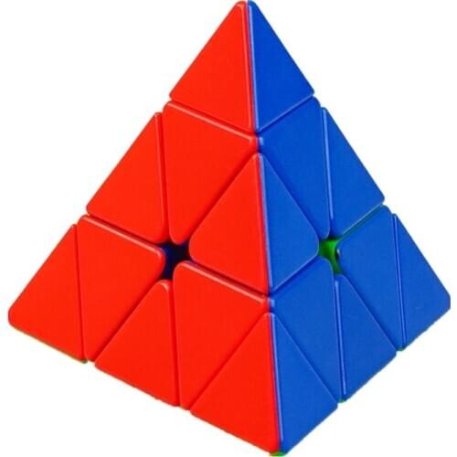 YongJun RuiLong Pyramid Magic Cube Professional Speed Game Toy Adult Children Puzzle Education Exercise Brain Smooth Creativity