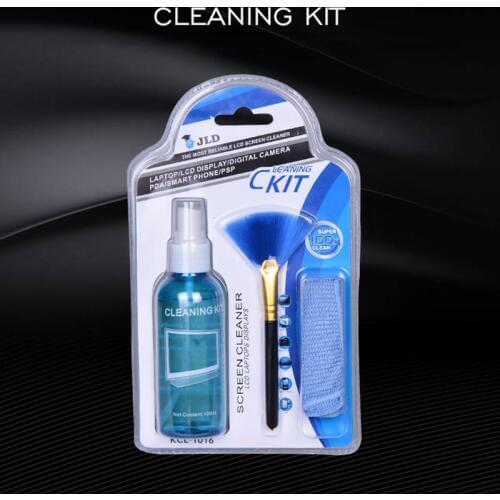Screen Cleaner Solution for Laptop/Phone/ iPad/Eyeglass /Household Appliances Cleaner Includes Spray + Brush + Cleaning Cloth