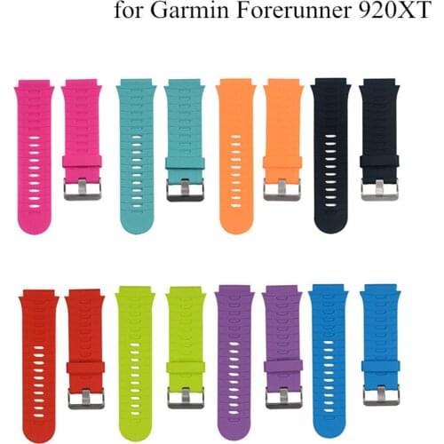 Silicone Watchband for Garmin Forerunner 920XT 920 XT Replacement Strap Sport Running Swim Bracelet Watch Band with Tool