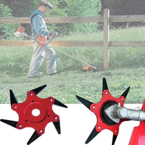 Dreamburgh 6T Grass Trimmer Head Brush Cutter Blade Manganese Steel Mower Garden Lawn Machine Accessories Garden Power Tools