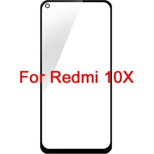 5PCS 2 in 1 Front Screen Outer Glass + OCA Film Replacement For Xiaomi 9T Pro Redmi K20 Note 9 9S 10X LCD Touch Panel Lens Cover