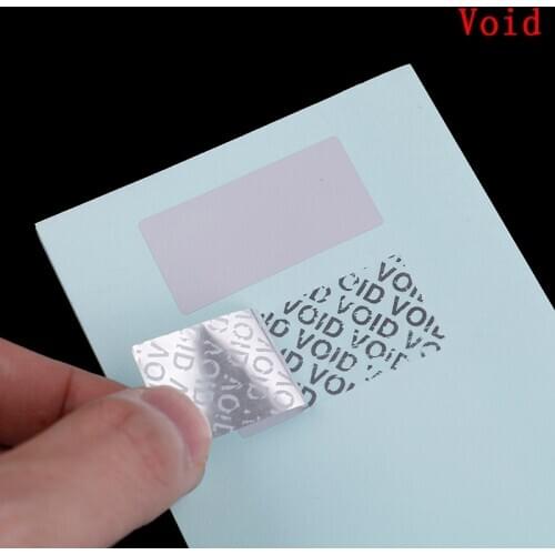 100pcs Warranty Protection Sticker ( 40mm X 20mm )Security Seal Tamper Proof Warranty Void Label Stickers
