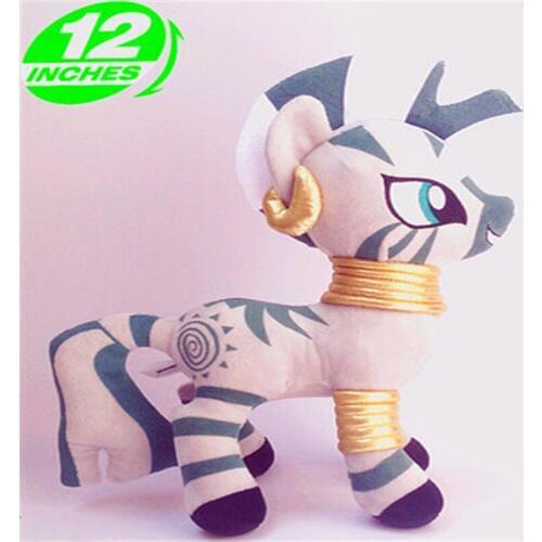 1 Piece Zecora Unicorn Horse Big Eyes Soft Stuffed Animal Action Figure Doll Plush Toys