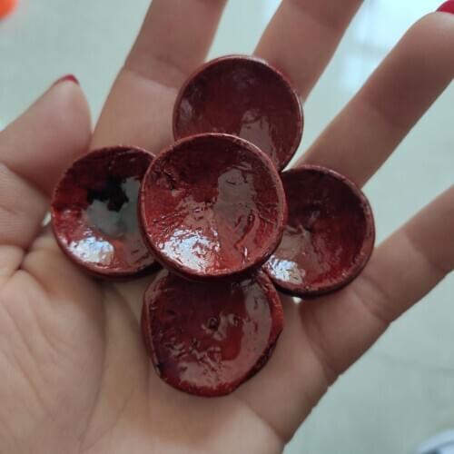 5pcs Globe Stone Crystal Ball Holder Wood Display Stand Base For Crystal Ball Sphere Home Decor