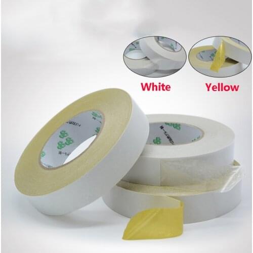 50M/Roll 160U Thin double sided tape Oily Acrylic Adhesive Embroidery Tape For Cloth Embroider Machine Stitch DIY Thick 0.16