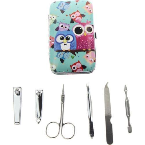 6Pcs/Set 2 Kinds AliExpress Shipping Professional Manicura Manucure Pretty Manicure Set Include 1 Nail Scissor 2 Nail Clipper