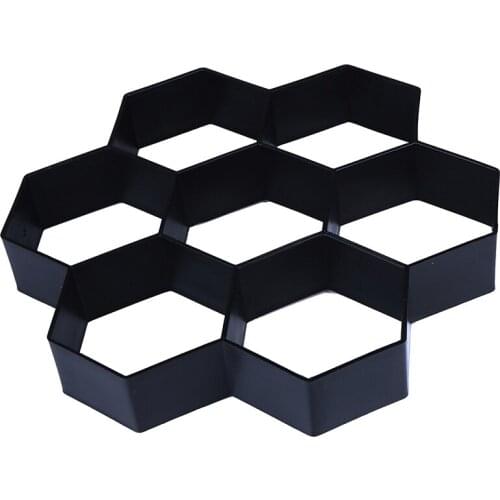 One Piece Garden Concrete Molds Paving Brick For DIY Plastic Path Maker Mold Paving Cement 30*30*4cm