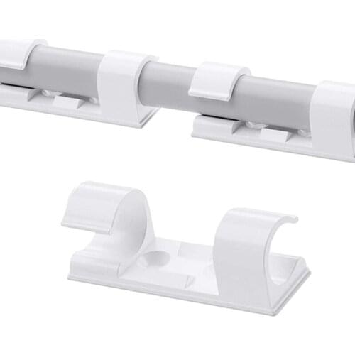 Cable Holder Organizer Cable Plastic USB Desktop Tidy Winder Management Clips Holder for Mouse Keyboard Headset