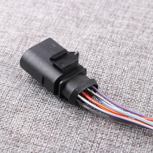 For VW Golf Jetta Passat Polo For AUDI A3 A4 A6 For Skoda Octavia Yeti For Seat Alhambra 8 PIN Connector Plug Pigtail 1J0973814