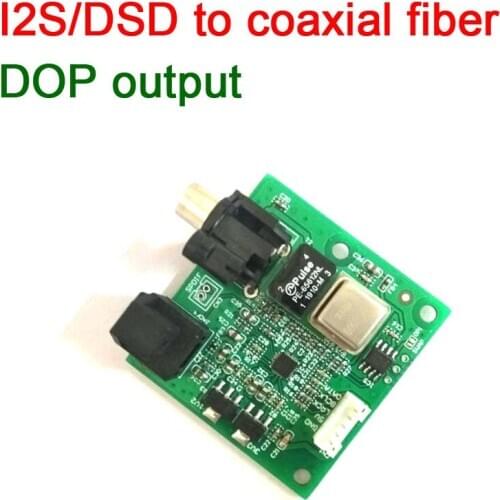 DYKB 32K~192K I2S/DSD input to coaxial fiber output Coaxial DOP output DOP64/DOP128