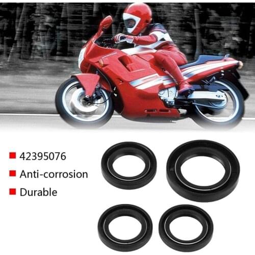 Oil Seal, 4 Pcs Engine Crankshaft Gear Crankcase Oil Seal For Gy6 125Cc 150Cc 152Qmi 157Qmj