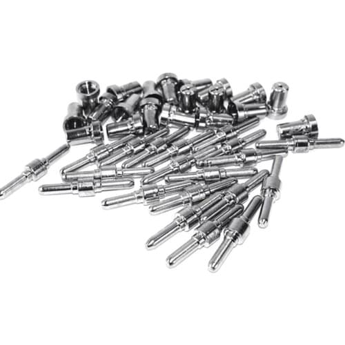 40pcs Plasma Cutting Torch Consumable Cutting Extended Long Plasma Cutter Kit 40A PT31 Plasma Torch Tip Electrode Nozzle