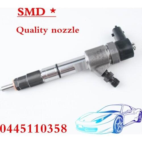 New common rail injector 0445110358 is suitable for Yunnei yn33 diesel electric injector assembly 358 high quality nozzle