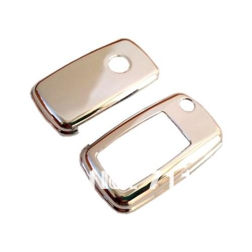 Remote Key Cover Silver Plated Chrome For Volkswagen VW MK6