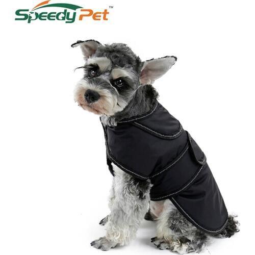 Detachable Dual-use Dog Jacket Pet Winter Coat Warm Vest For All Dogs Waterproof Windproof With Reflective Strip For All Seasons