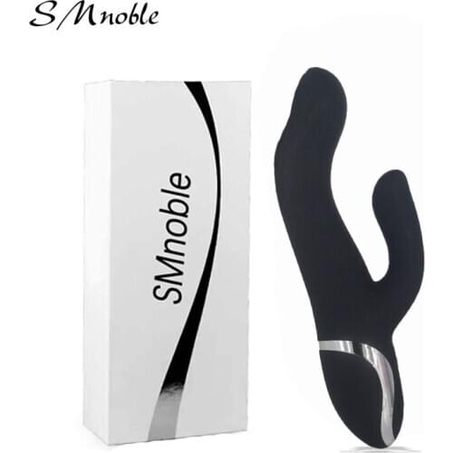 Female G Spot Rabbit Vibrator Super Strong Double Motor Silicone Waterproof Clitoris Stimulator Massager Adult Sex Toy for Woman