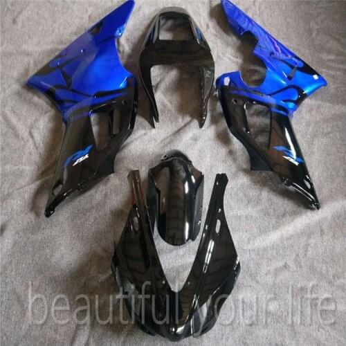 100% fit for Yamaha injection molding YZF R1 1998 1999 blue black motorcycle fairings set YZFR1 98 99