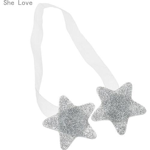 Chzimade Star Shaped Magnetic Curtain Tieback Curtain Holdback Home Curtains Accessories