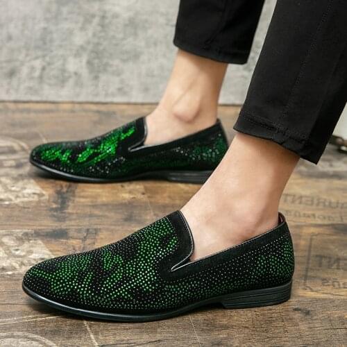2021 Spring Fashion New Mens Crocodile Pattern Leather Flats Casual Shoes Zapatillas Hombre Male High Tops Waliking Sneakers