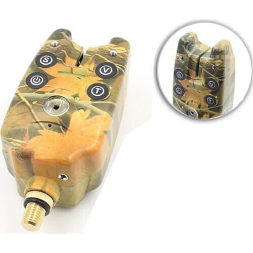 European Fishing Alarm JY-28 Fishing Bite Alarm Indicator Sound And Light Alarm High Sensitivity Sound Adjustable Tone Volume