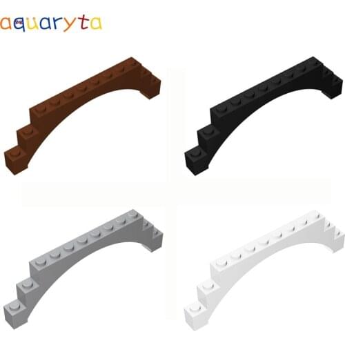 Aquaryta 10pcs Building Block Brick Arch 1x12x3 Compatible with 18838 14707 DIY Educationa Assembles Particles Toy Gift for Teen