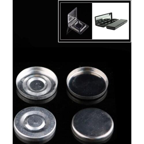 26mm Round Aluminum Press Pan for Eyeshadow Blush Palette, Magnetic Press Pan 100packs/LOT MERX BEAUTY BRAND