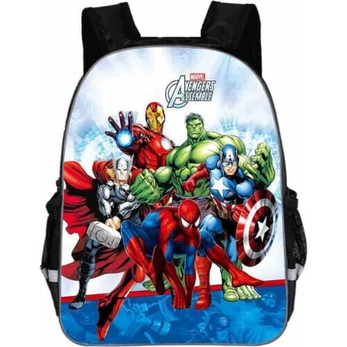 Mochila School Kids bag Avengers Backpack for Children Infinity War Printing Cartoon Children School Bags Boys Girls Teenage Bag