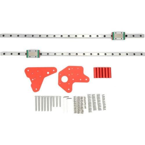 Linear Slide Rail Guide 3D Printer Sliding Block Double Z-Axle Kit for CR-10 Accessories Linear Motion Slide