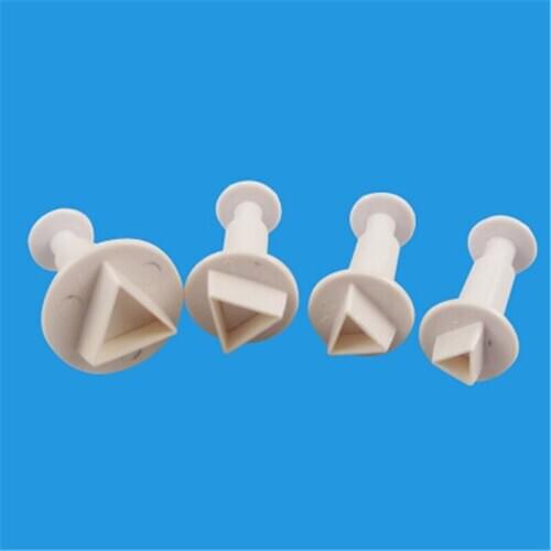 Plastic Plunger Mold Flower Spring Cookie Cutters Fondant Cake Decorating Tools Baking Mould Cookie Mould Biscuit Printing Tools