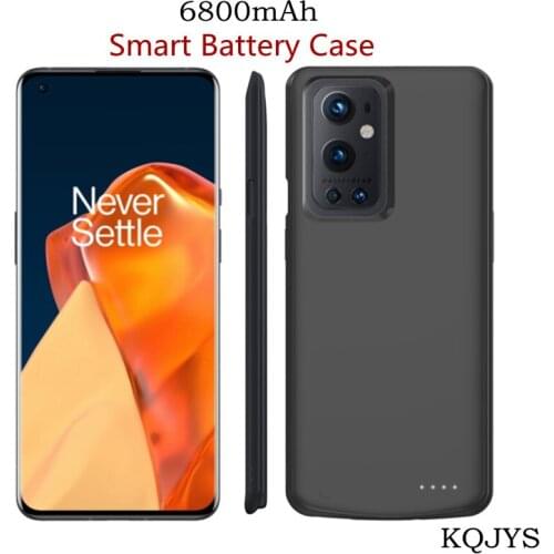 6800mAh External Power Bank Battery Charger Cases for OnePlus 9 Pro Portable Smart Charging Cover for OnePlus 9 9R Battery Cases
