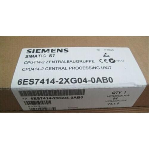 1 pc6ES7414-2XG04-0AB0 CPU MODULE 6ES7 414-2XG04-0AB0 brand new &saled DHL SHIPPING
