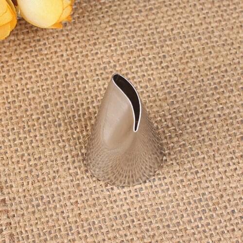 304 Stainless Steel Kitchen Gadgets Pastry Nozzle Silver Rose Tulip Flower Fondant Cake Decoration 123# 1Pcs Multi Purpose