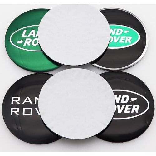 4pcs 3D 56mm 60mm 65mm car sticker Wheel Center Hub sticker Rim Creative badge covers decoration sticker accessories LH